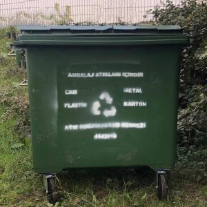 770 LT PLASTİK ÇÖP KONTEYNERİ
